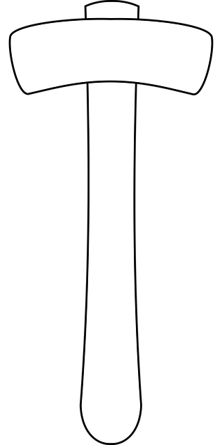 Free hammer tool handyman vector
