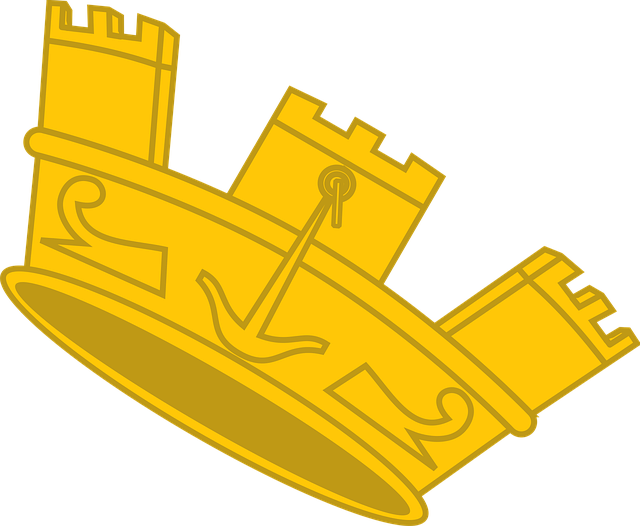 Free crown royal gold vector