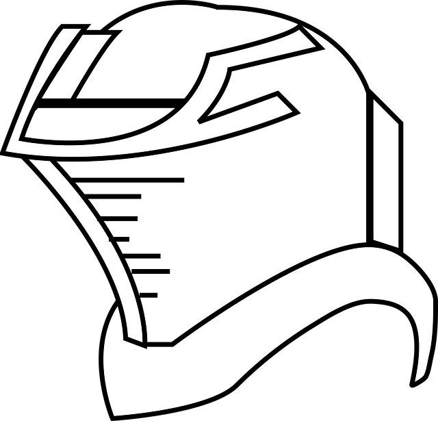Free helmet metal knight illustration