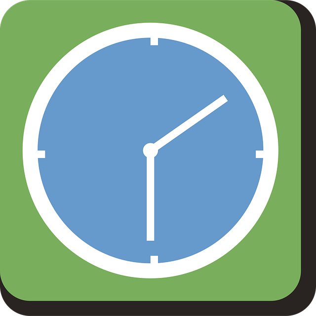 Free clock watch analog vector