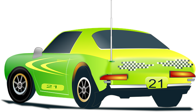 Free car green wireless vector