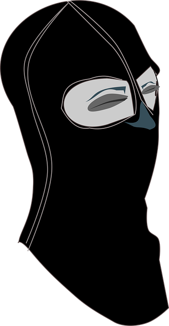 Free sports gear mask vector