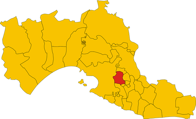 Free map italy san vector