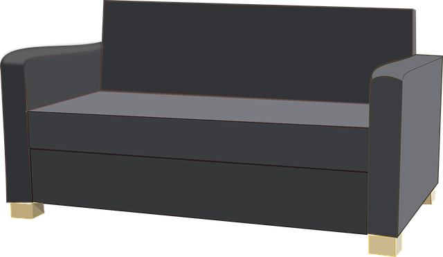 Free furniture sofa gray vector