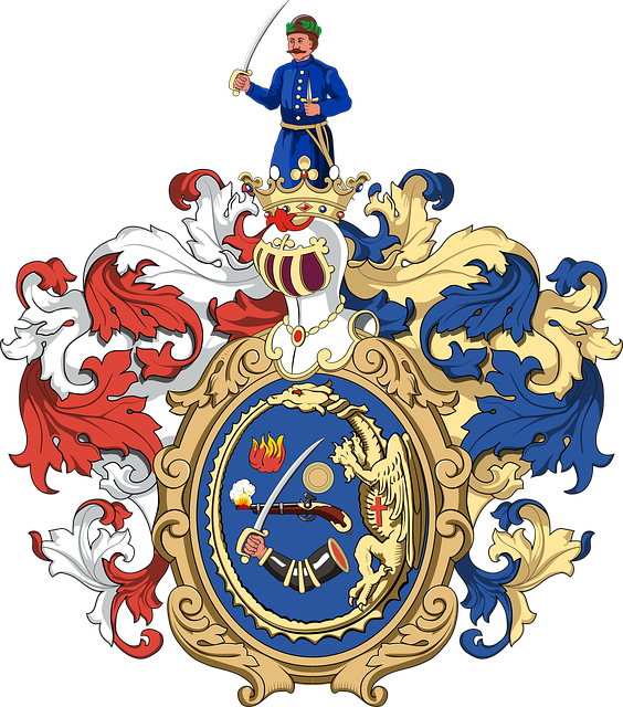 Free hungary town coat vector