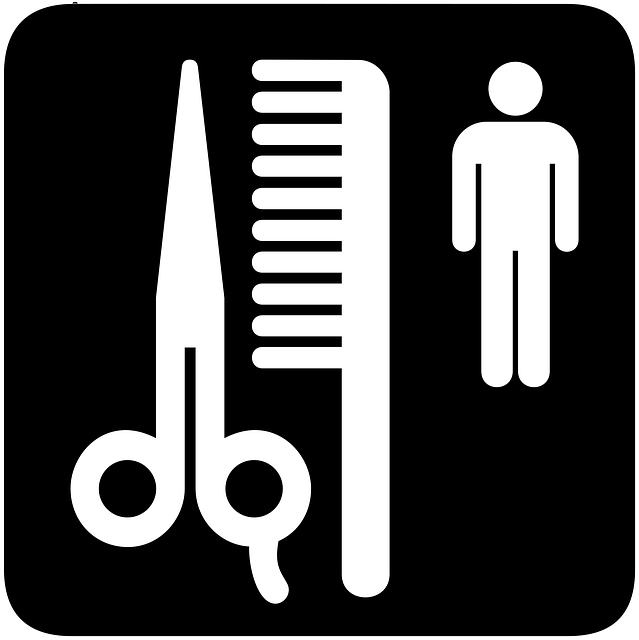Free hair cut men illustration