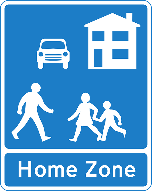 Free home road information vector