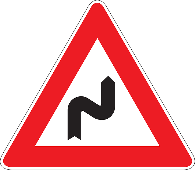 Free warning bends drive vector