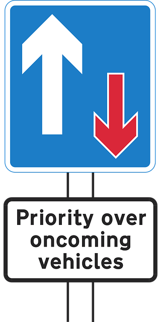 Free road information arrows vector