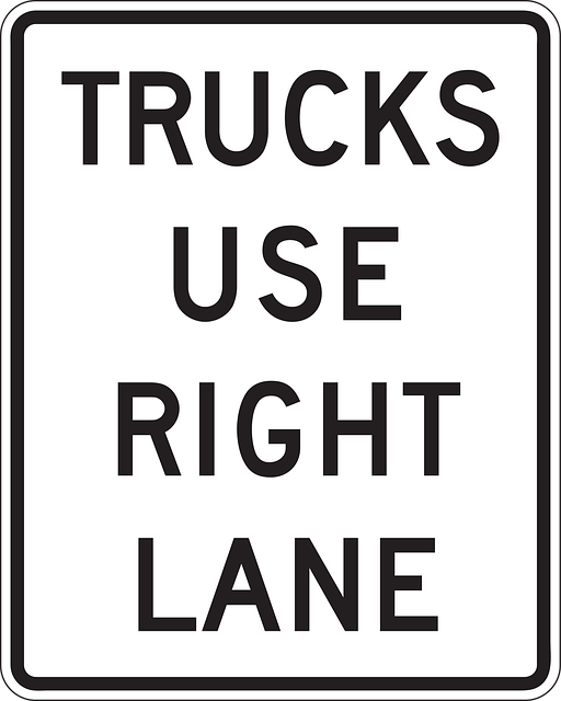 Free right lane road vector