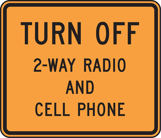 Free road information warning vector