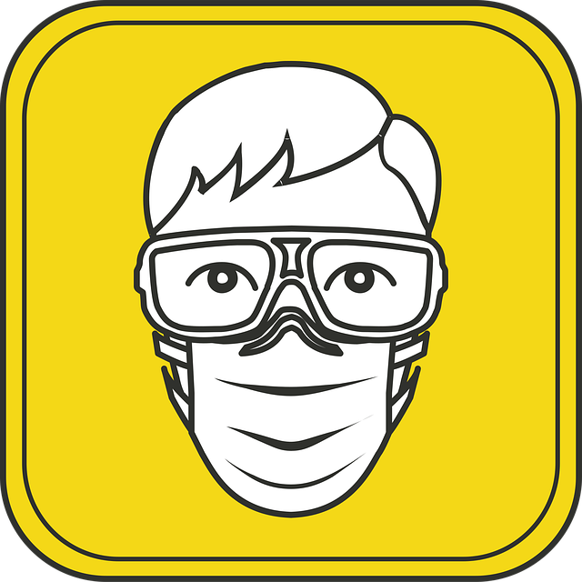 Free eye safety protection vector