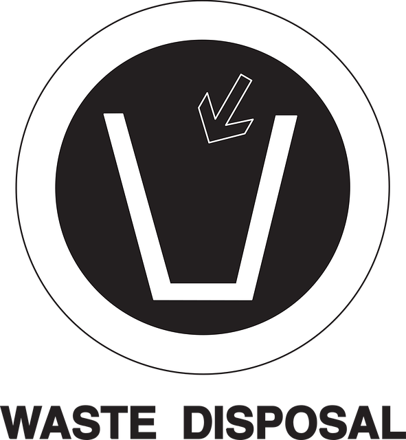 Free arrow disposal away illustration