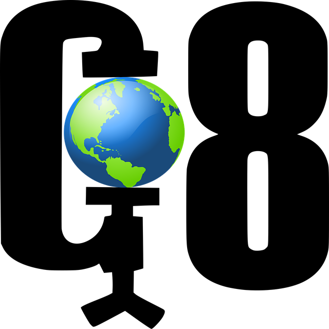 Free g8 green blue vector