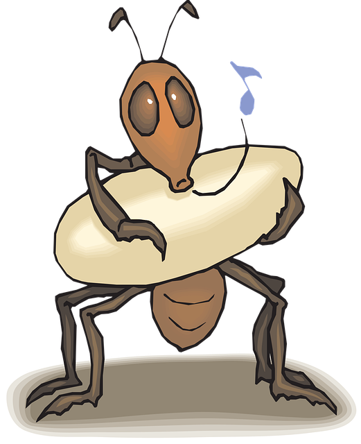 Free Singing Ant vector and picture