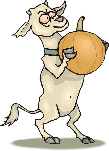 Free pumpkin crazy nature vector