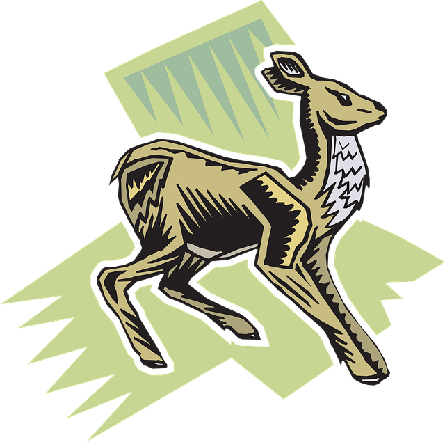 Download free HD stock image of Green Deer Free green deer beautiful wallpaper vector