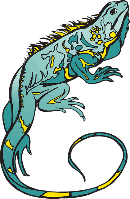 Free blue yellow colors illustration