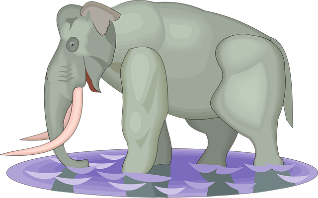 Free water nature elephant vector