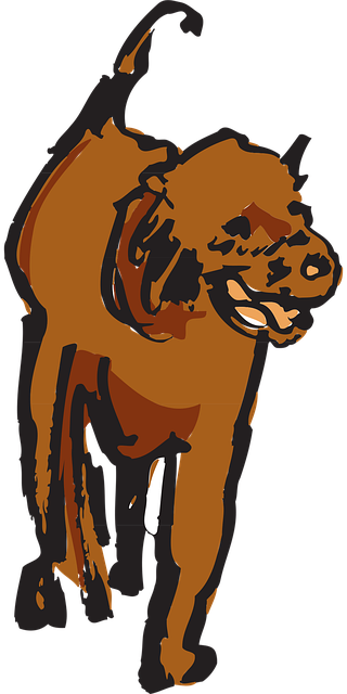 Free dog brown nature vector