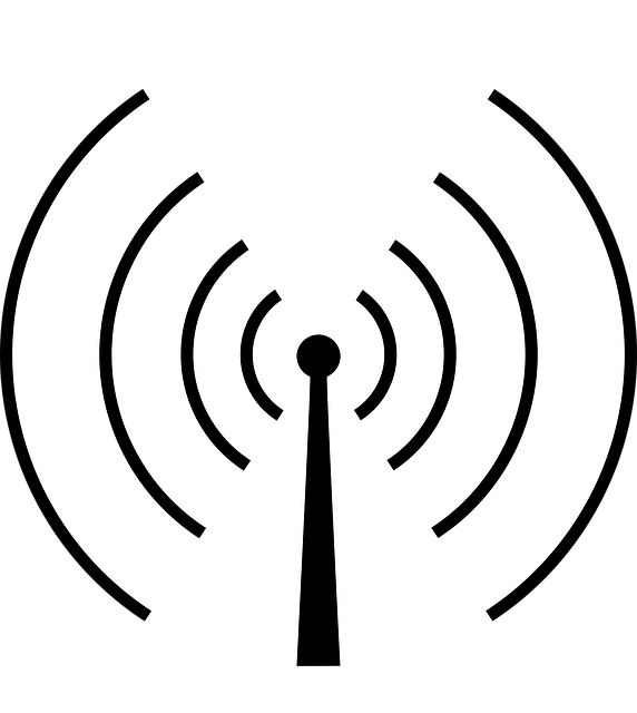 Free radio radio system antenna mast vector