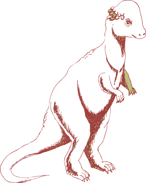 Download free HD stock image of Dinosaur Standing Free dinosaur standing tail vector