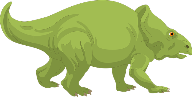 Free dinosaur ancient reptile vector