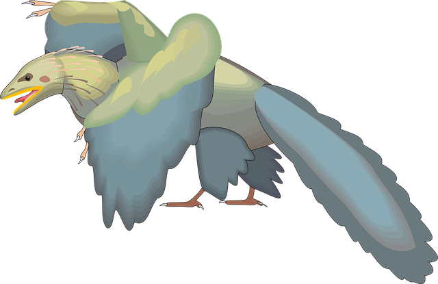 Free bird wings taking vector