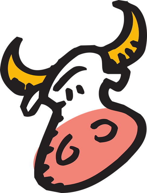 Free bull animal nature vector