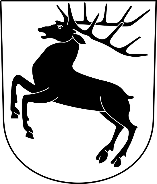 Free stag hart buck illustration