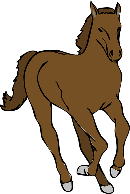 Free horse animal mammal vector