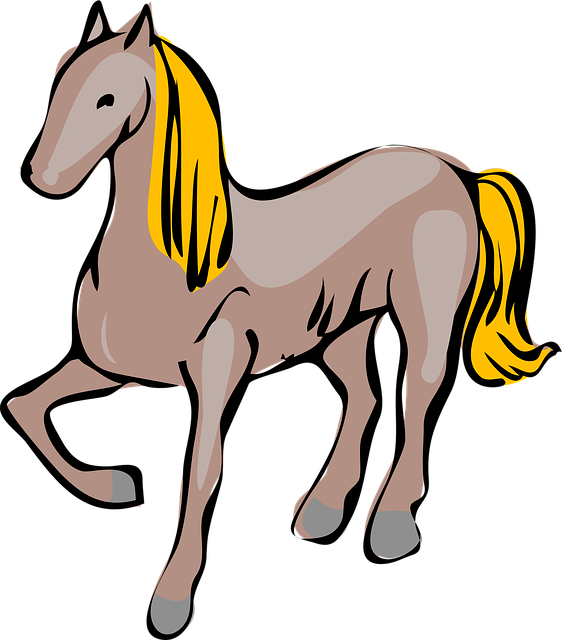 Free horse animal mammal vector
