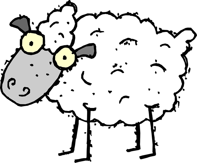 Download Sheep, Eyes, Crazy. RoyaltyFree Vector Graphic Pixabay
