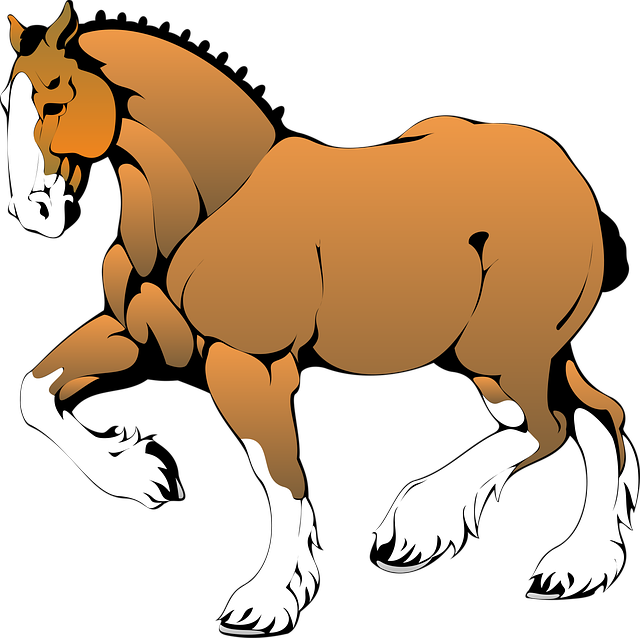 Free horse animal mammal vector