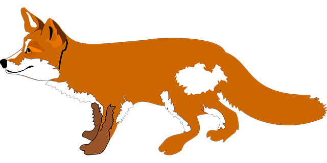 Free fox animal wildlife vector