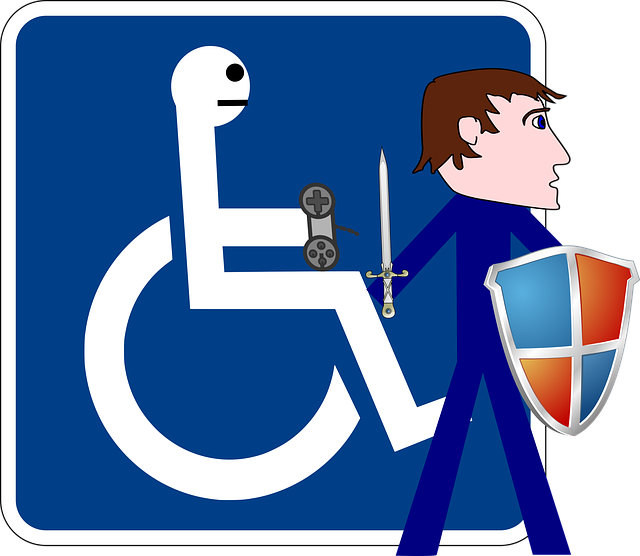 Free disabled templar sword vector