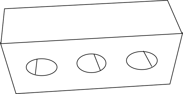 Free building brick material illustration