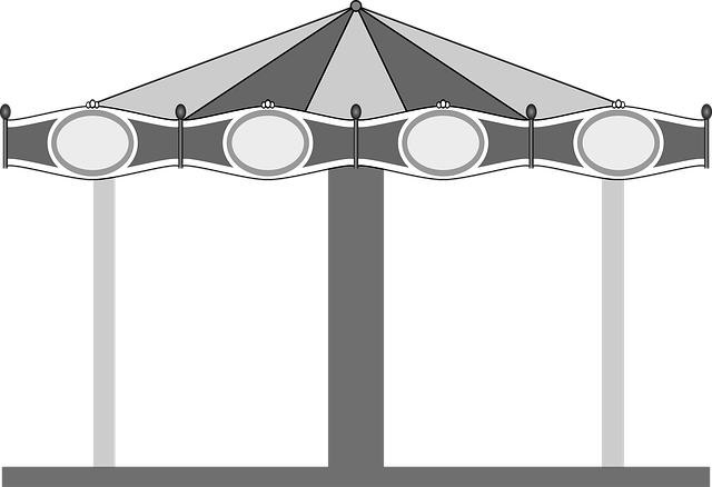 Carusel, Gol, Vesel Merge Rotund, Rotire