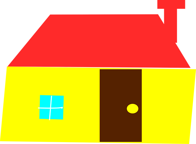 Free house window door vector
