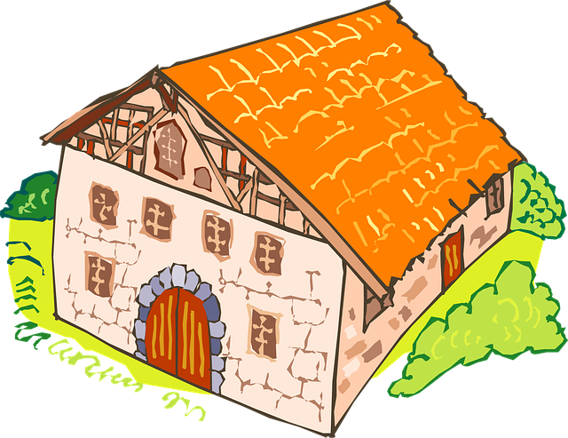 Free house brick large illustration