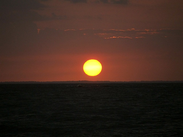 Free Sunset Flywheel photo and picture