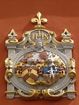 coat of arms, alliance coat, vicarage