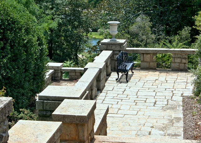 Free Garden Terrace Stone Balcony photo and picture