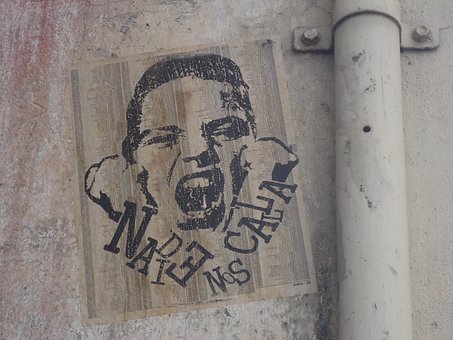 Ingen Holder Kjeft, Graffiti, Protest
