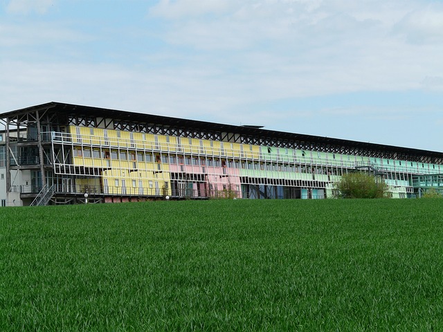 Edificio, Multicolor, Universidad