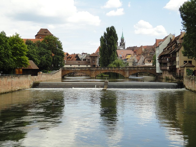 Free Nuremberg Bridge photo and picture