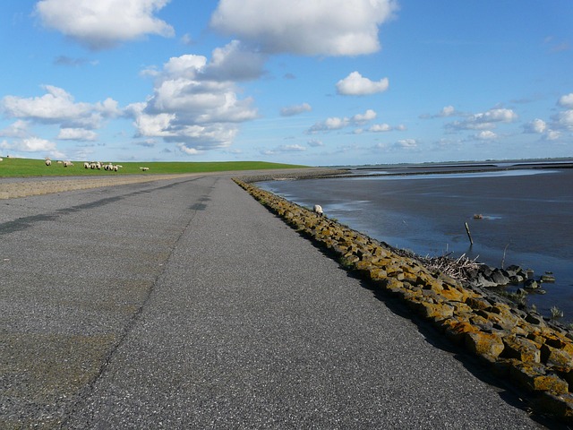 Free Dike Dike Road photo and picture