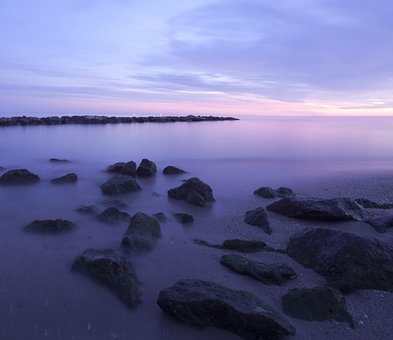 Free Sea Sunset photo and picture
