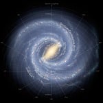 milky way, solar system, space