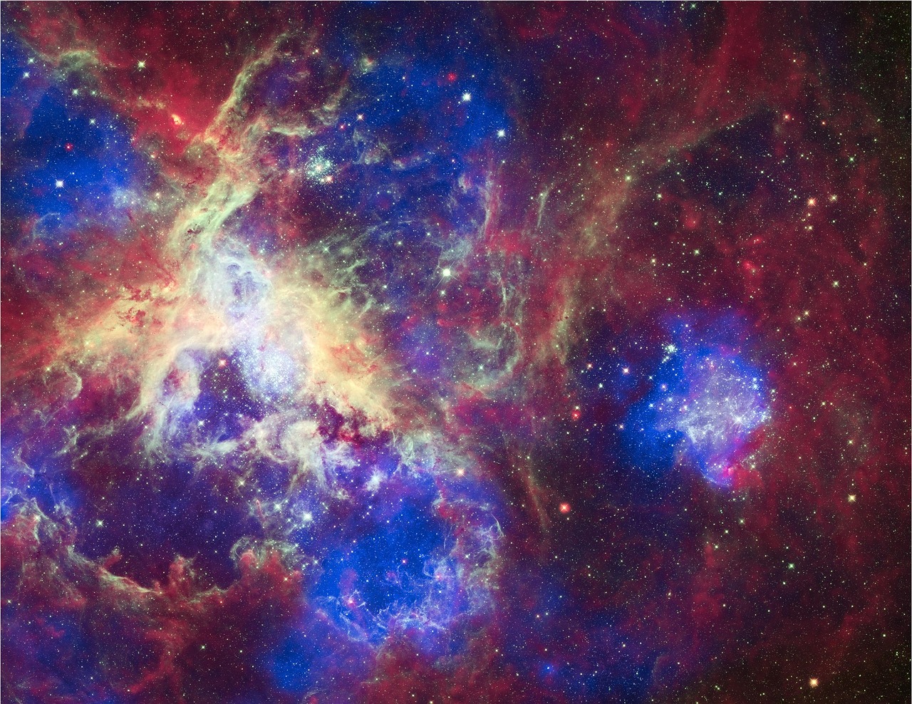 Tarantula Nebula - free online jigsaw puzzle photo